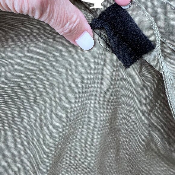 AmeriBag Healthy Back Bag Crossbody Sling Day Pack Khaki Green Adjustable Travel - Picture 5 of 16